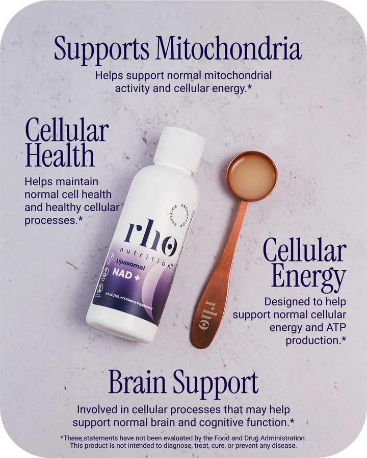 Liposomal NAD+ – Liquid Supplement Designed to Help Support Absorption – Active Form of NAD+ Helps Support Normal Cellular Health, Healthy Aging, Energy Metabolism and Overall Vitality