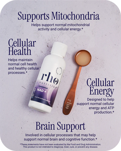 Liposomal NAD+ – Liquid Supplement Designed to Help Support Absorption – Active Form of NAD+ Helps Support Normal Cellular Health, Healthy Aging, Energy Metabolism and Overall Vitality
